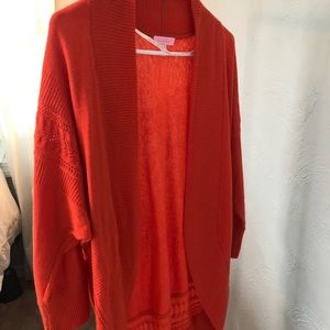Lilly Pulitzer open cardigan